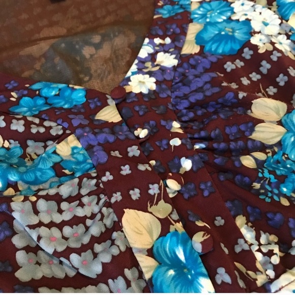 BOGO! 🛍Free People Dress Size Small Floral - Picture 2 of 6